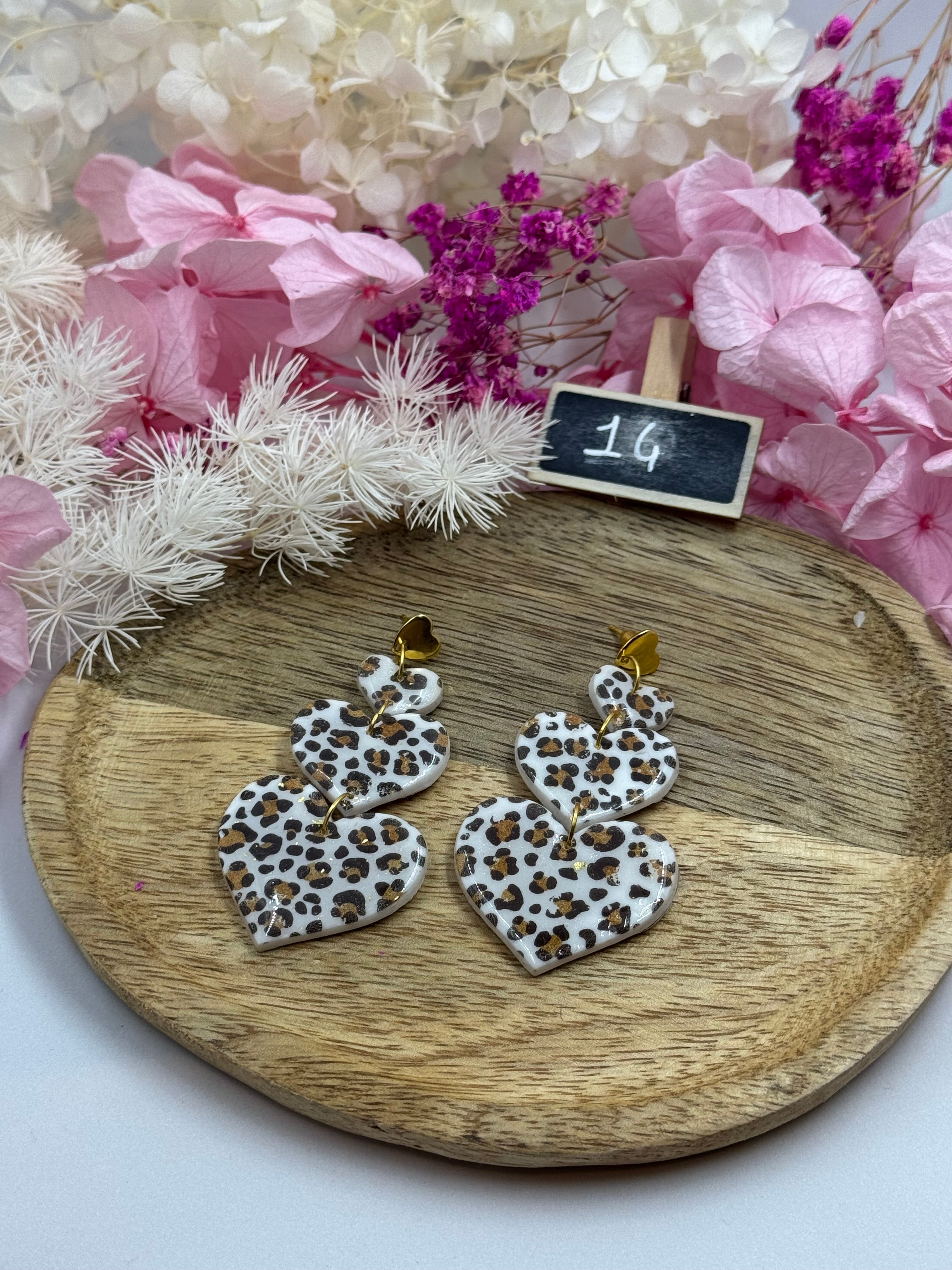 Boucle d’oreilles collection Coeur