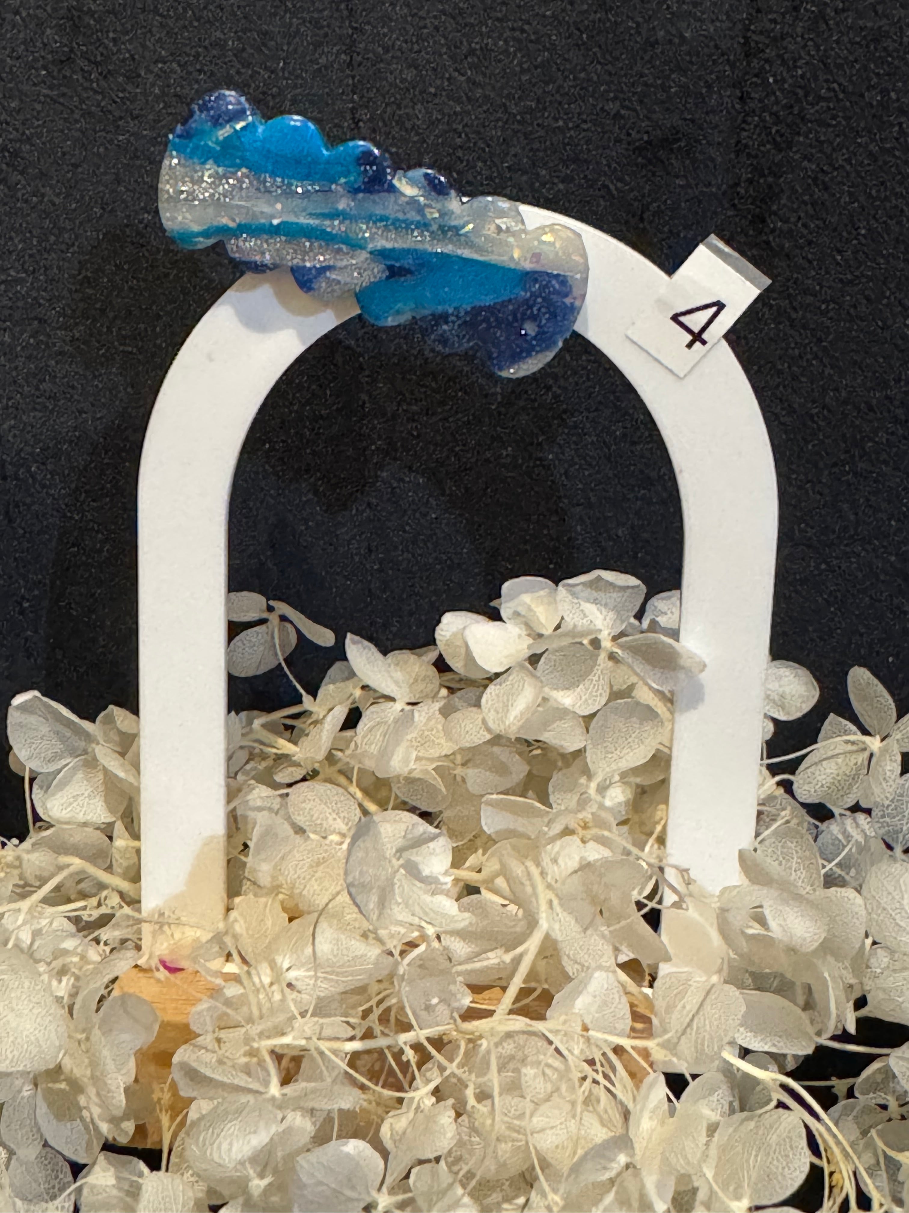 Mini barrettes résine ou pâte polymère