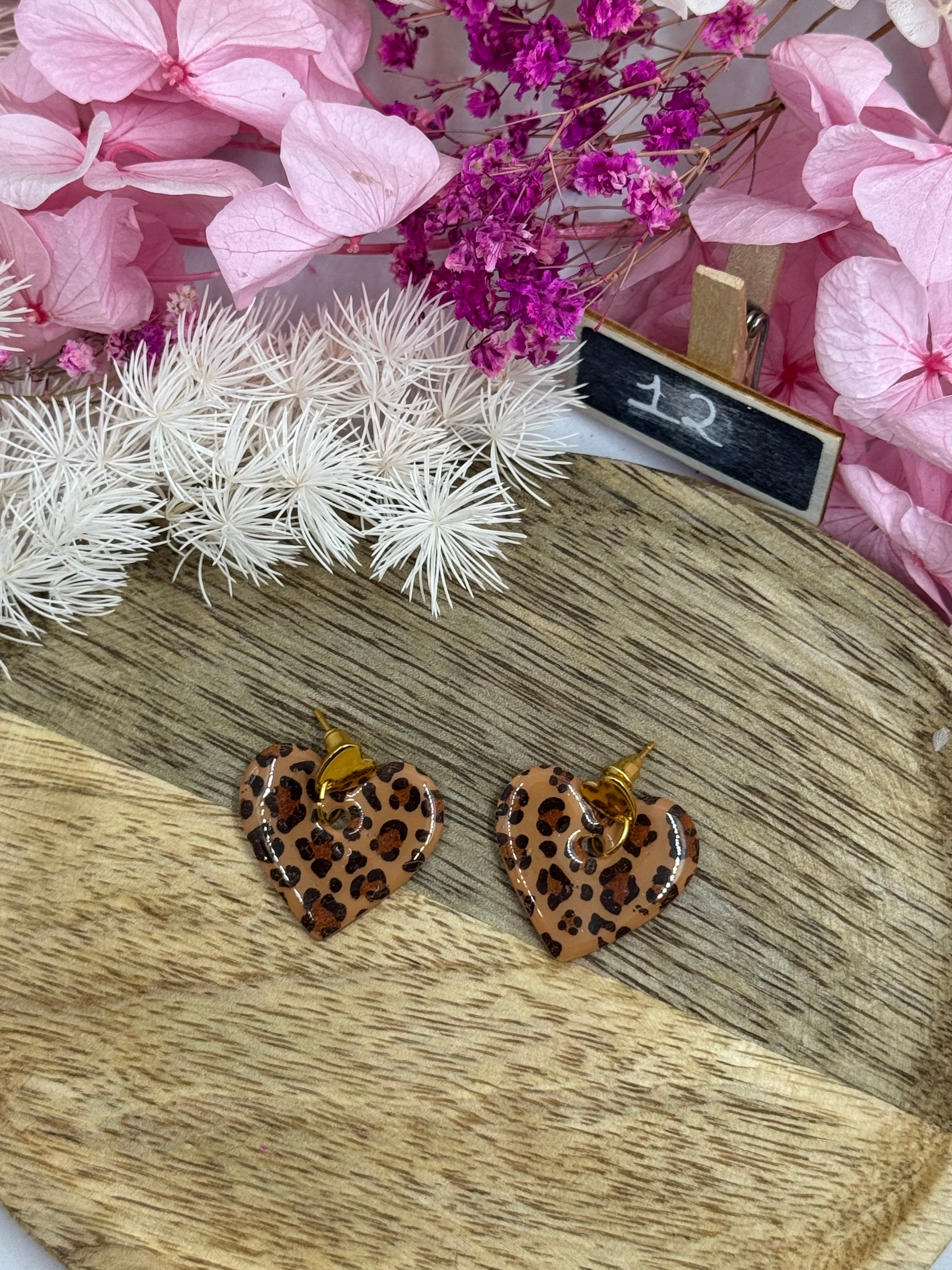 Boucle d’oreilles collection Coeur