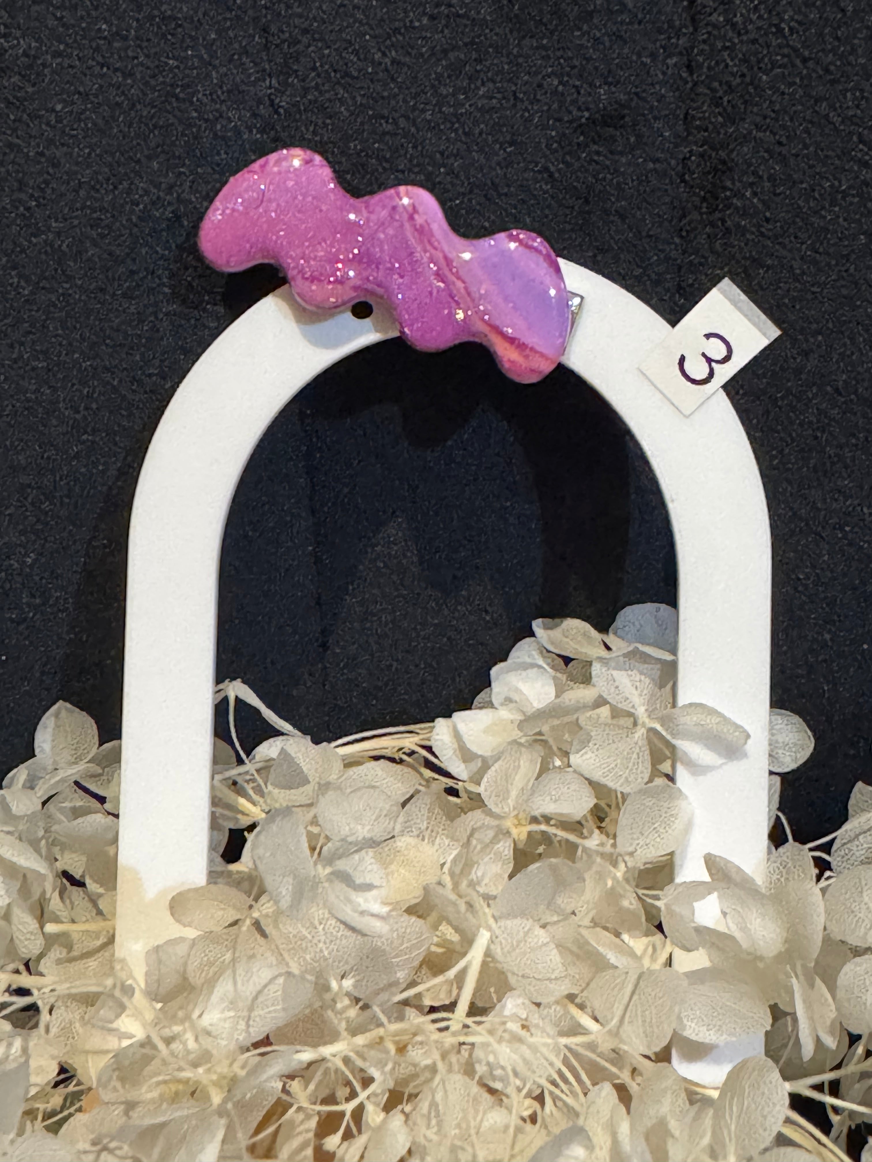 Mini barrettes résine ou pâte polymère