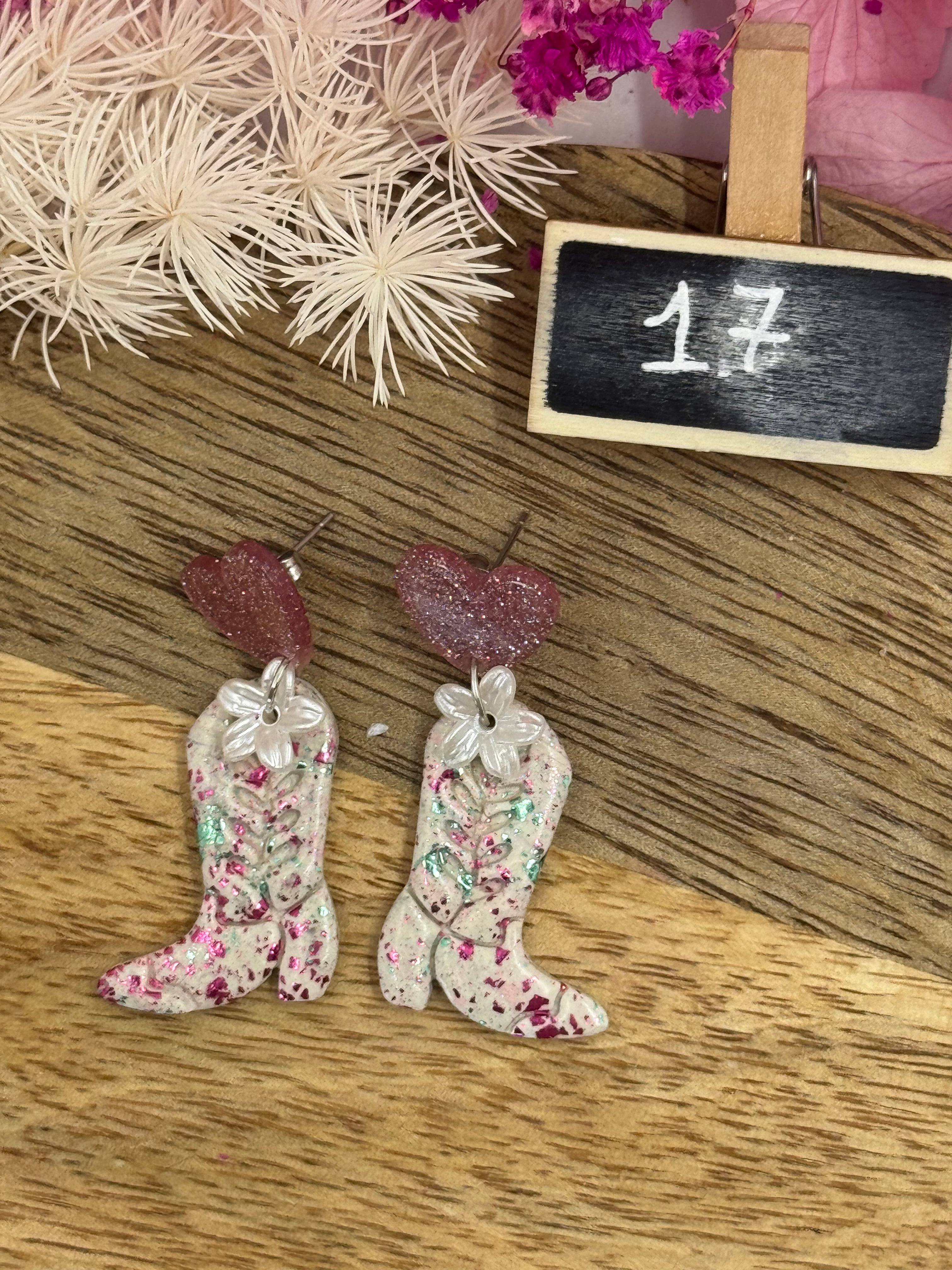 Boucles d’oreille collection :             Les originales