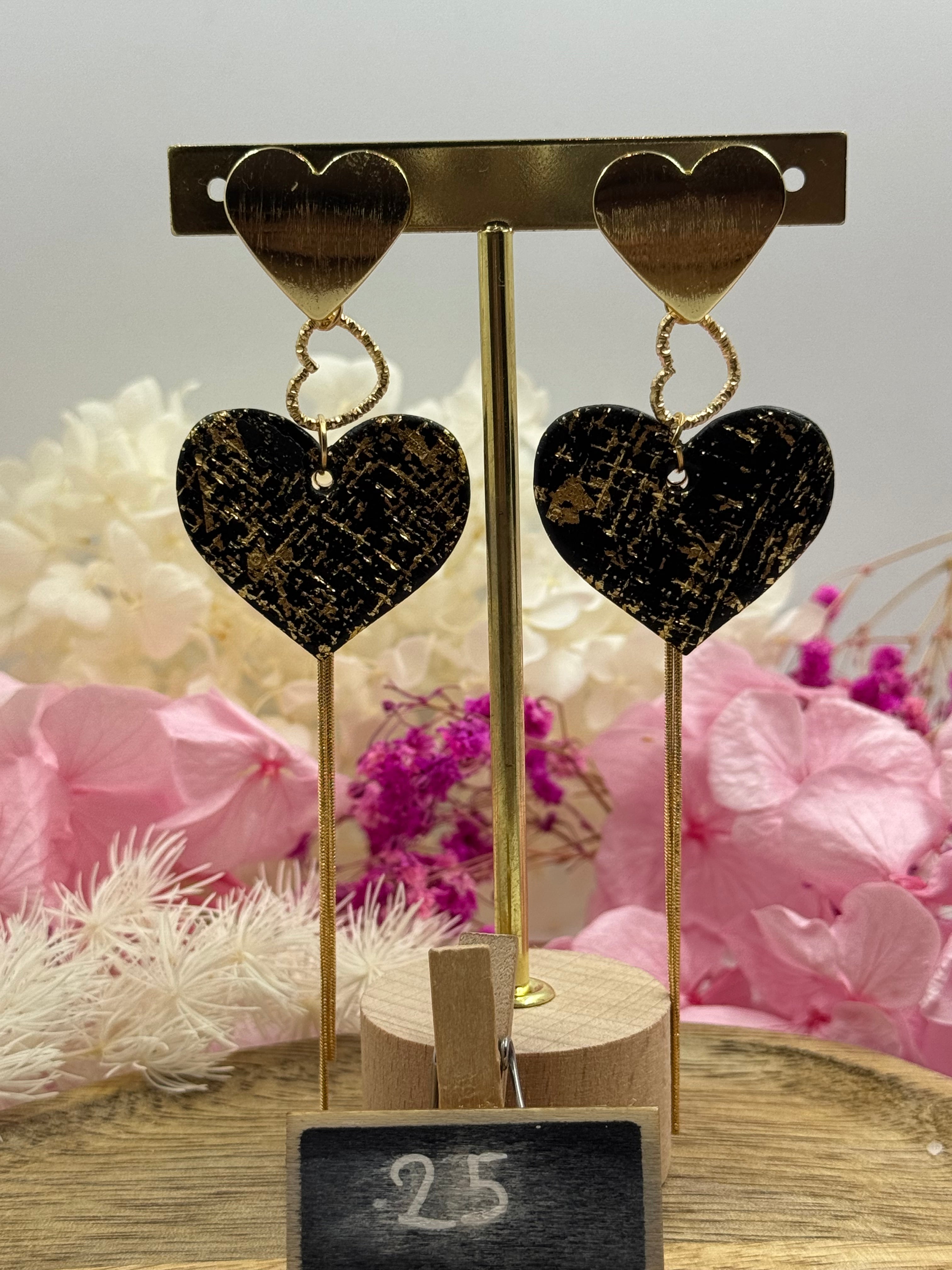 Boucle d’oreilles collection Coeur