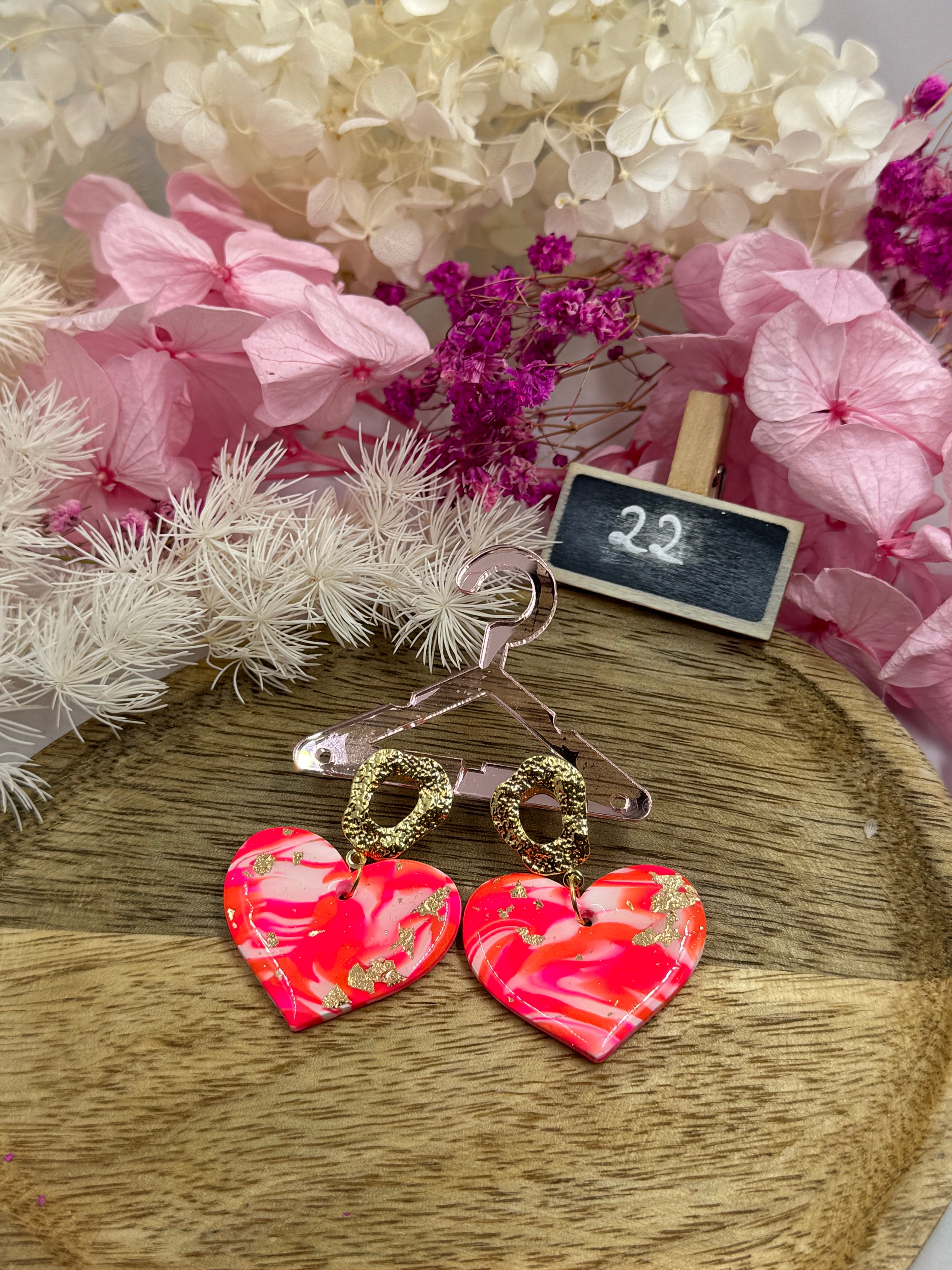 Boucle d’oreilles collection Coeur