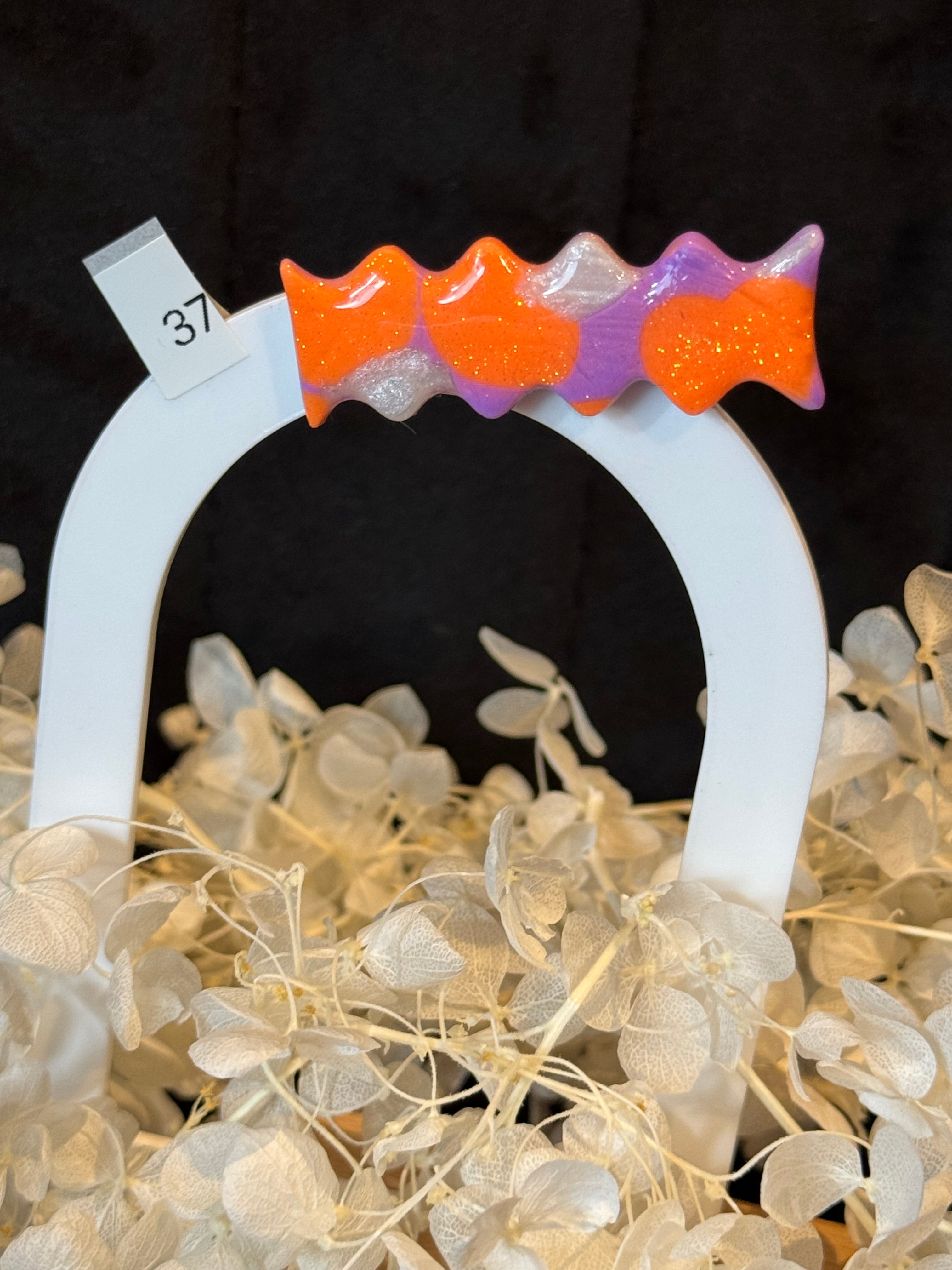 Mini barrettes résine ou pâte polymère