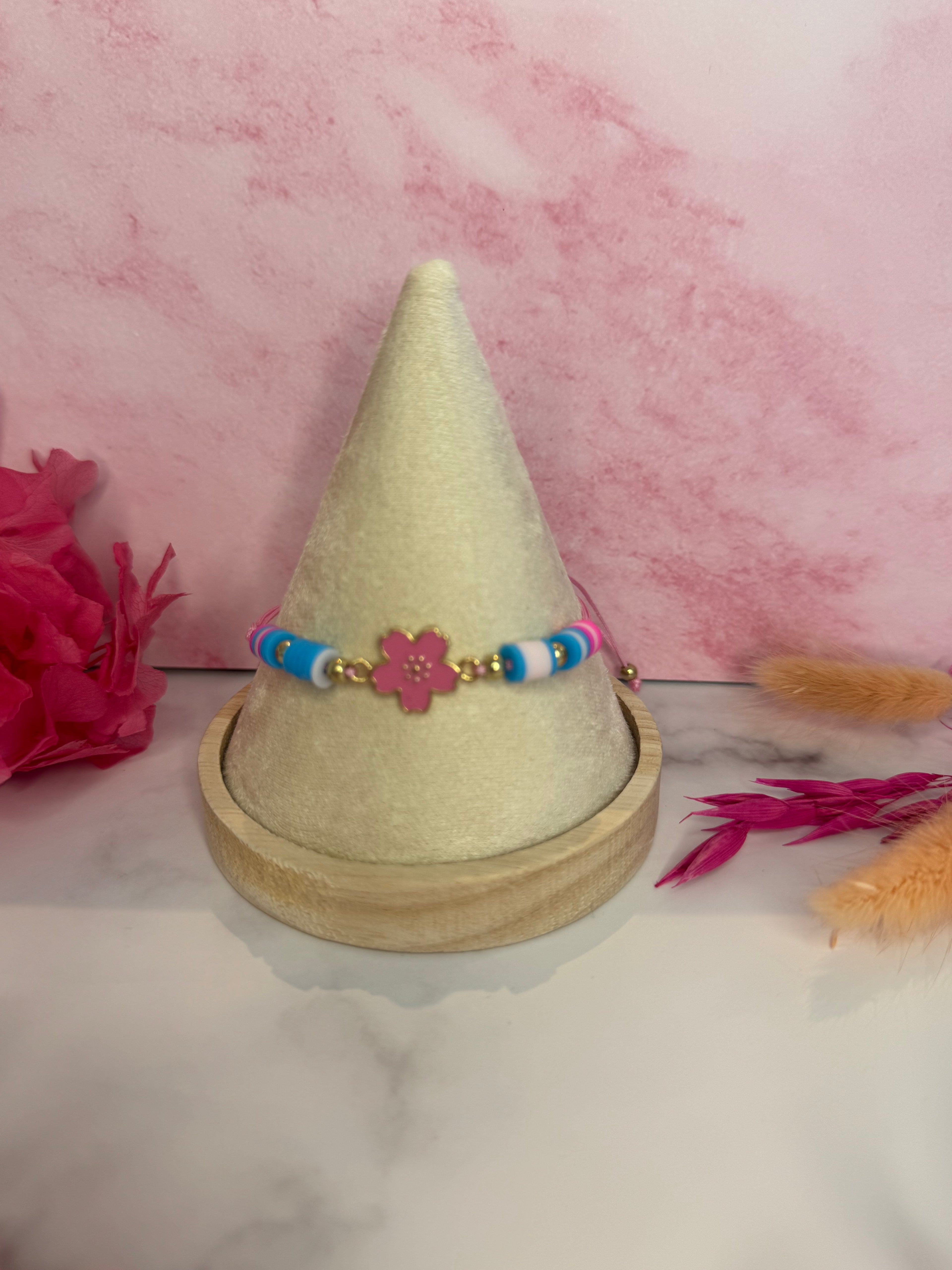 Bracelet 🌸 et perle