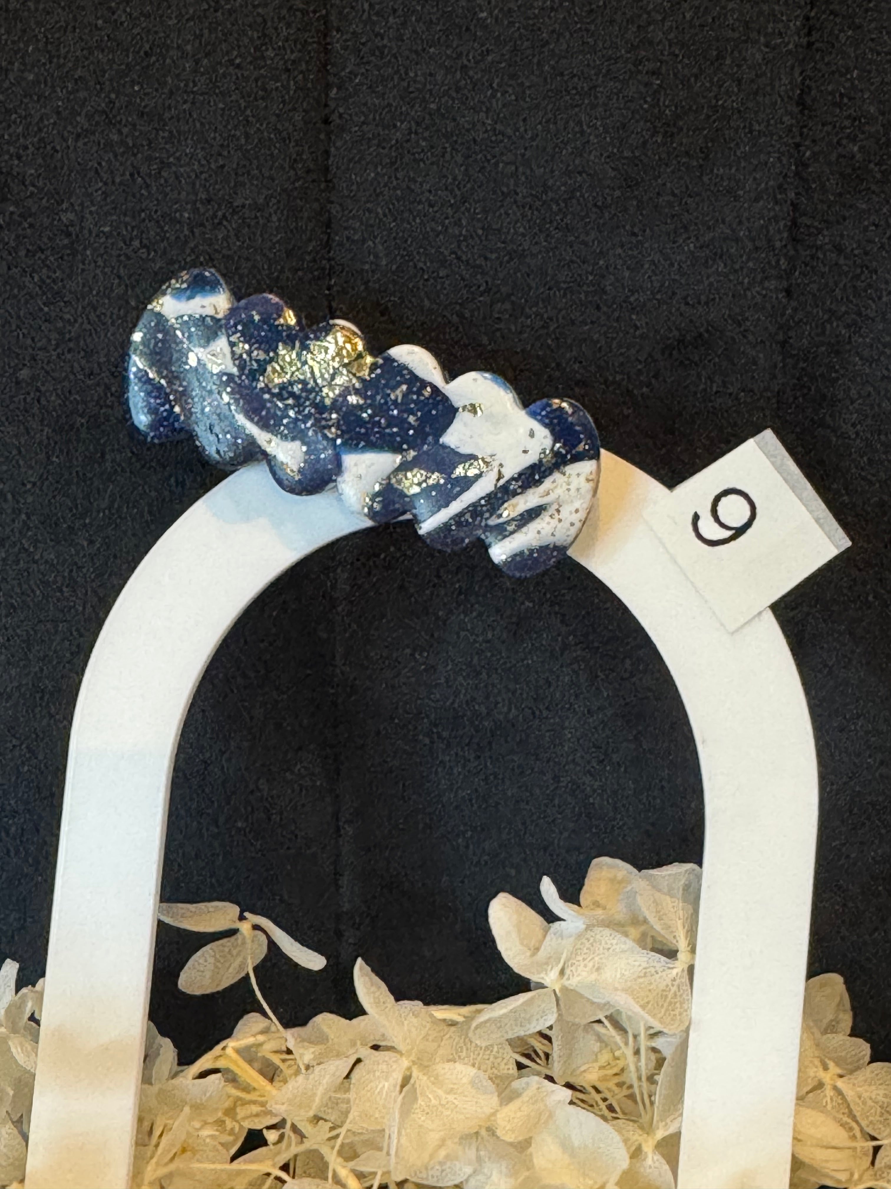 Mini barrettes résine ou pâte polymère