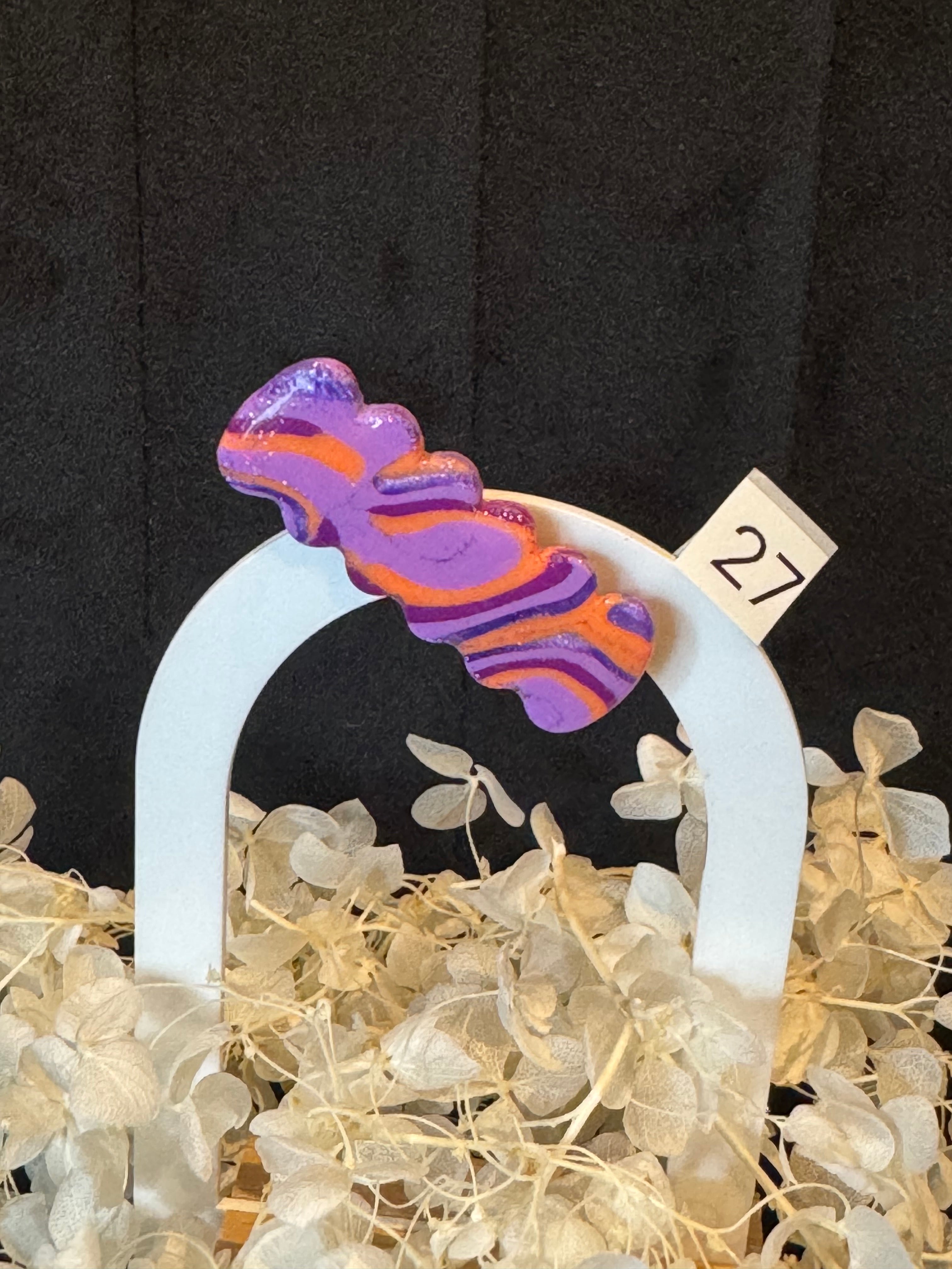 Mini barrettes résine ou pâte polymère