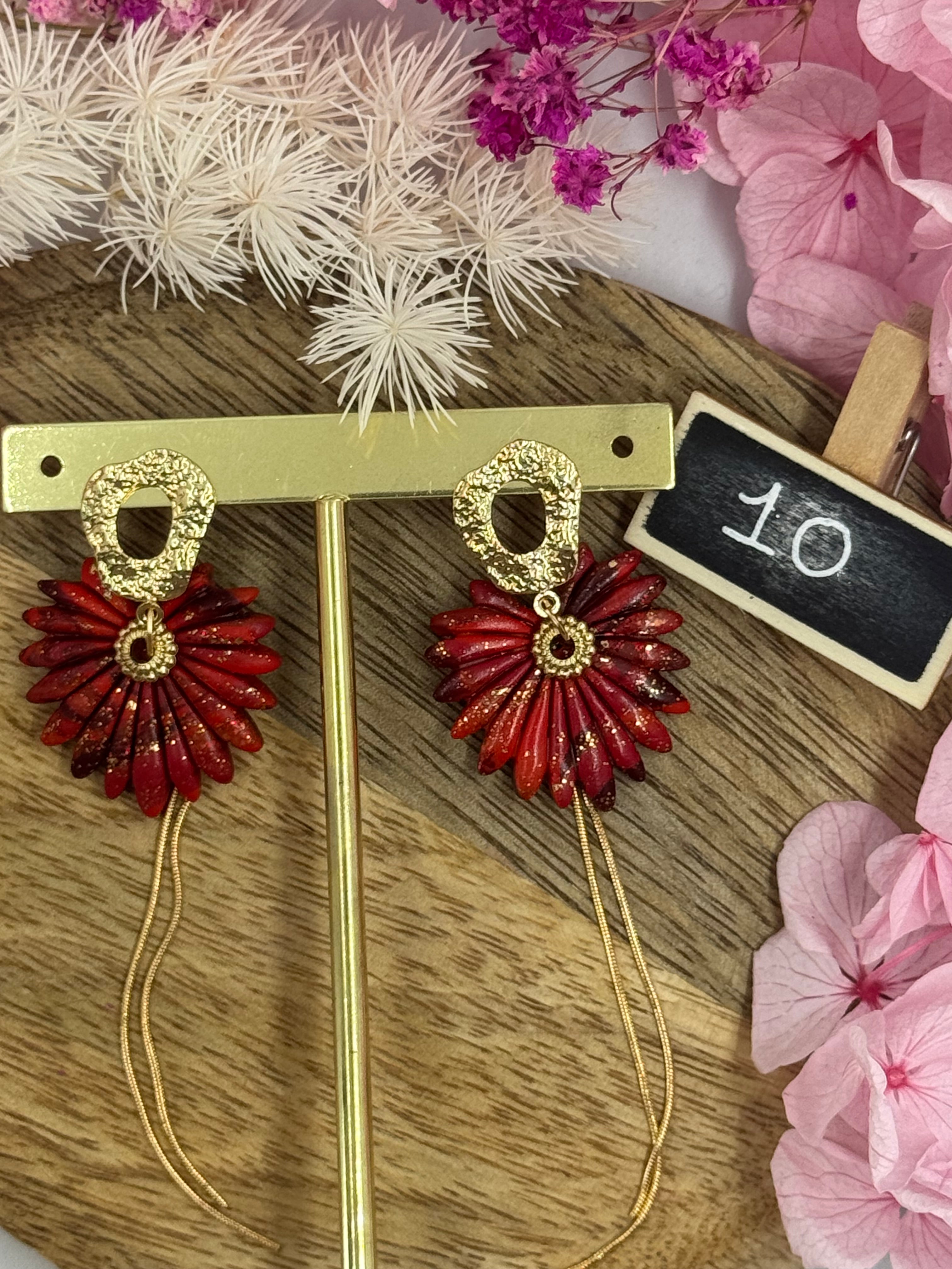 Boucles d’oreilles – Collection Feuillage