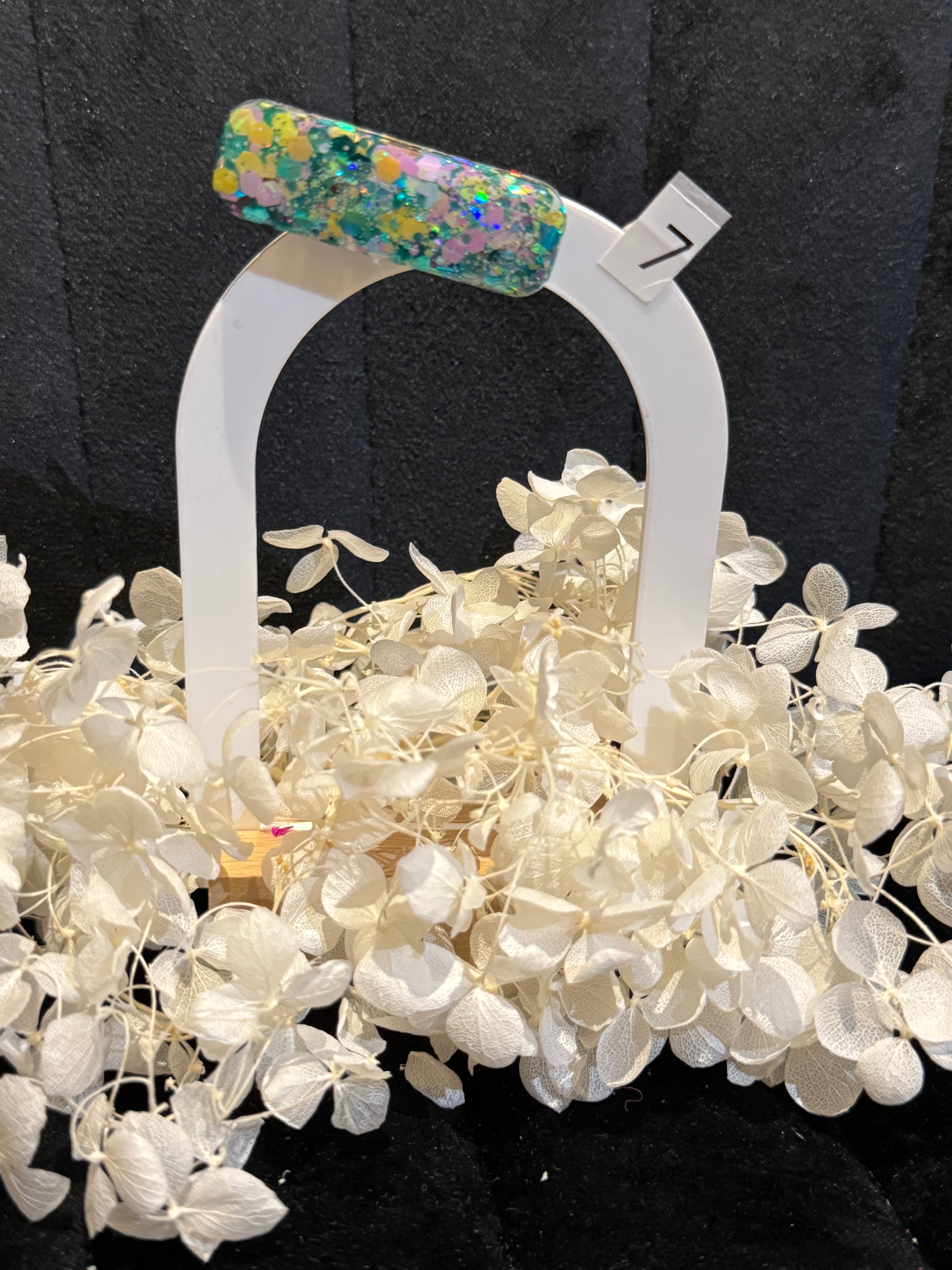 Mini barrettes résine ou pâte polymère