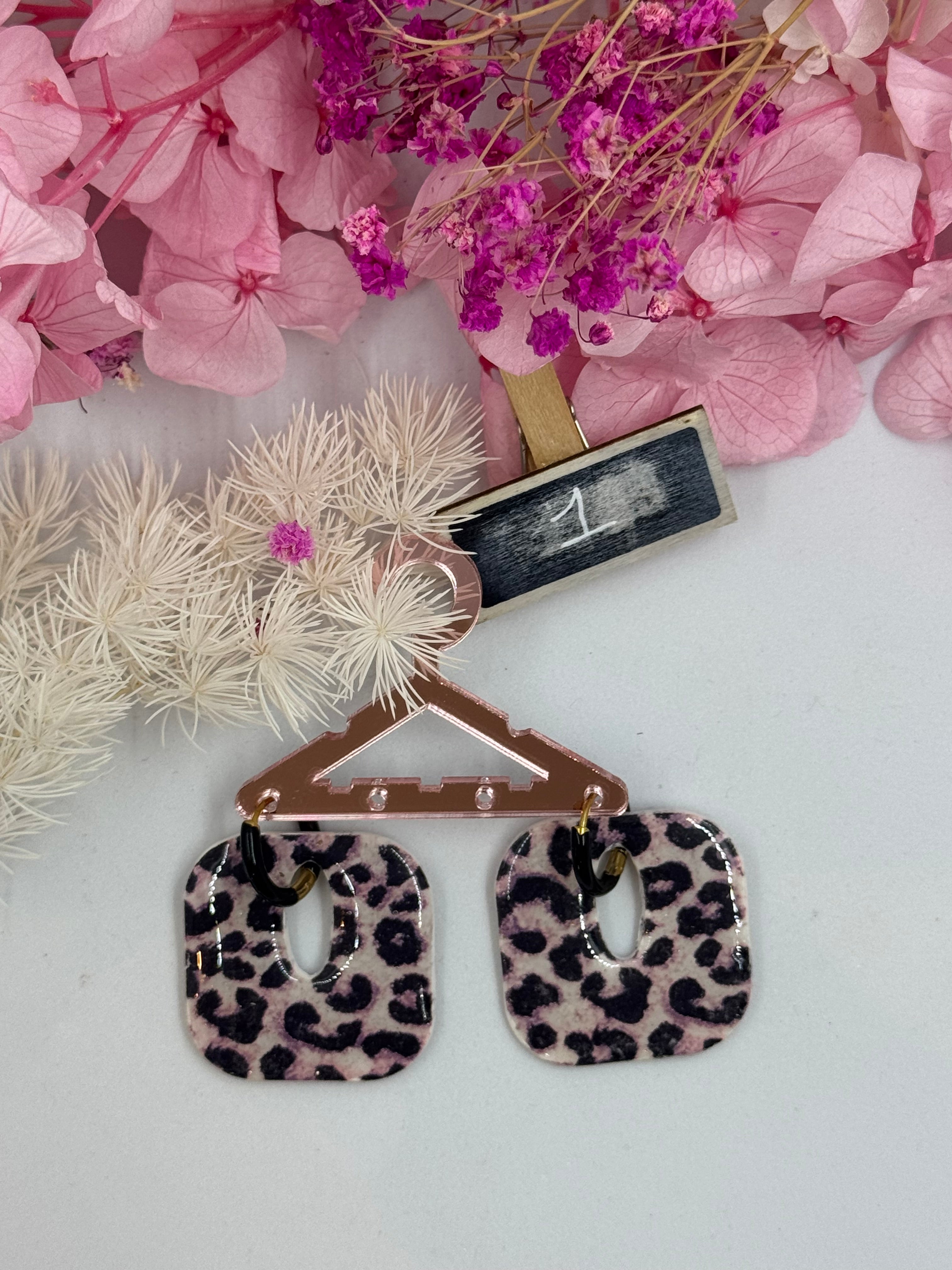 Les sauvages 🐆 (pampilles interchangeable avec ou sans créoles)