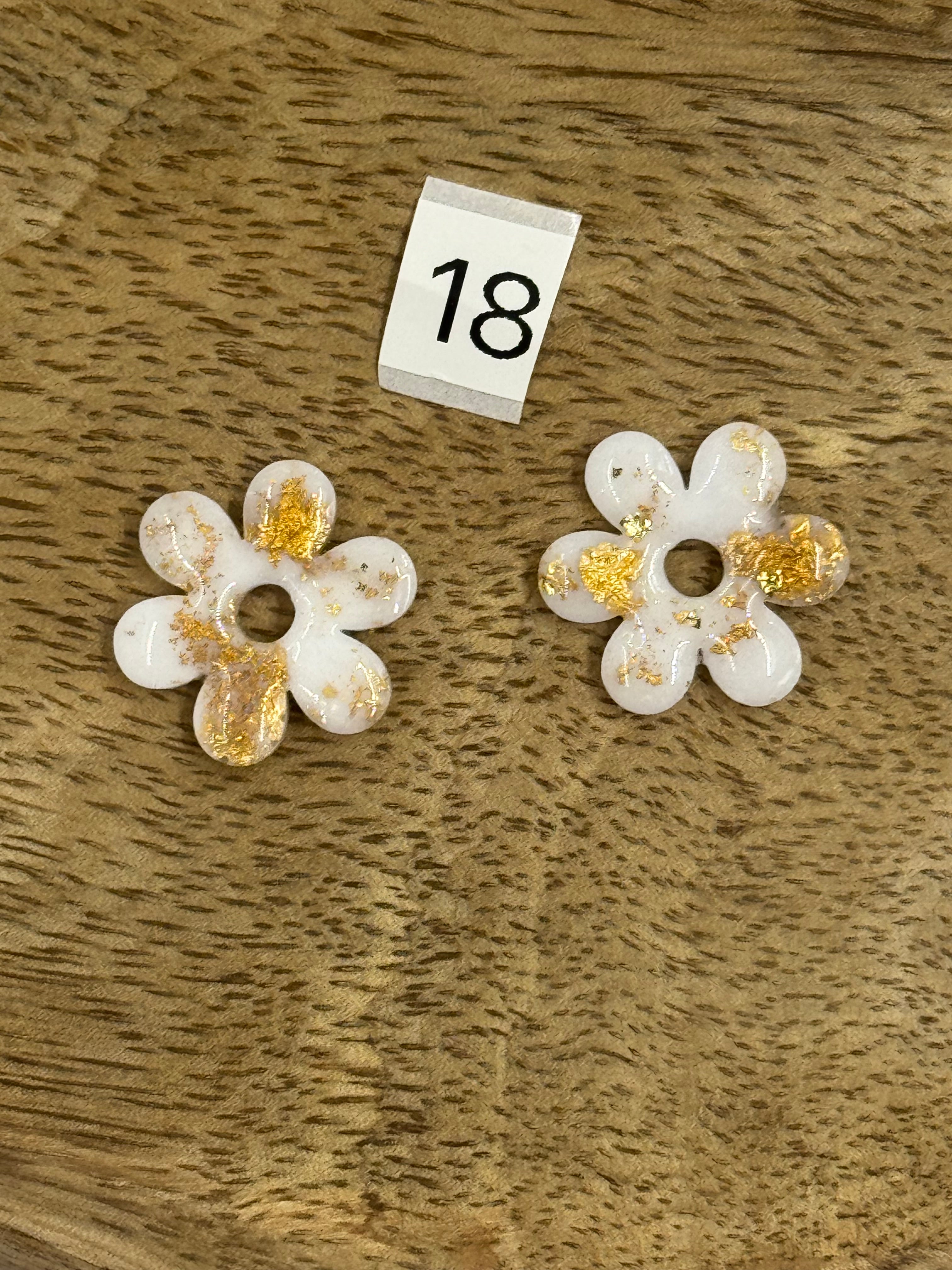 Pampilles interchangeable résine (sans créoles)divers modèle