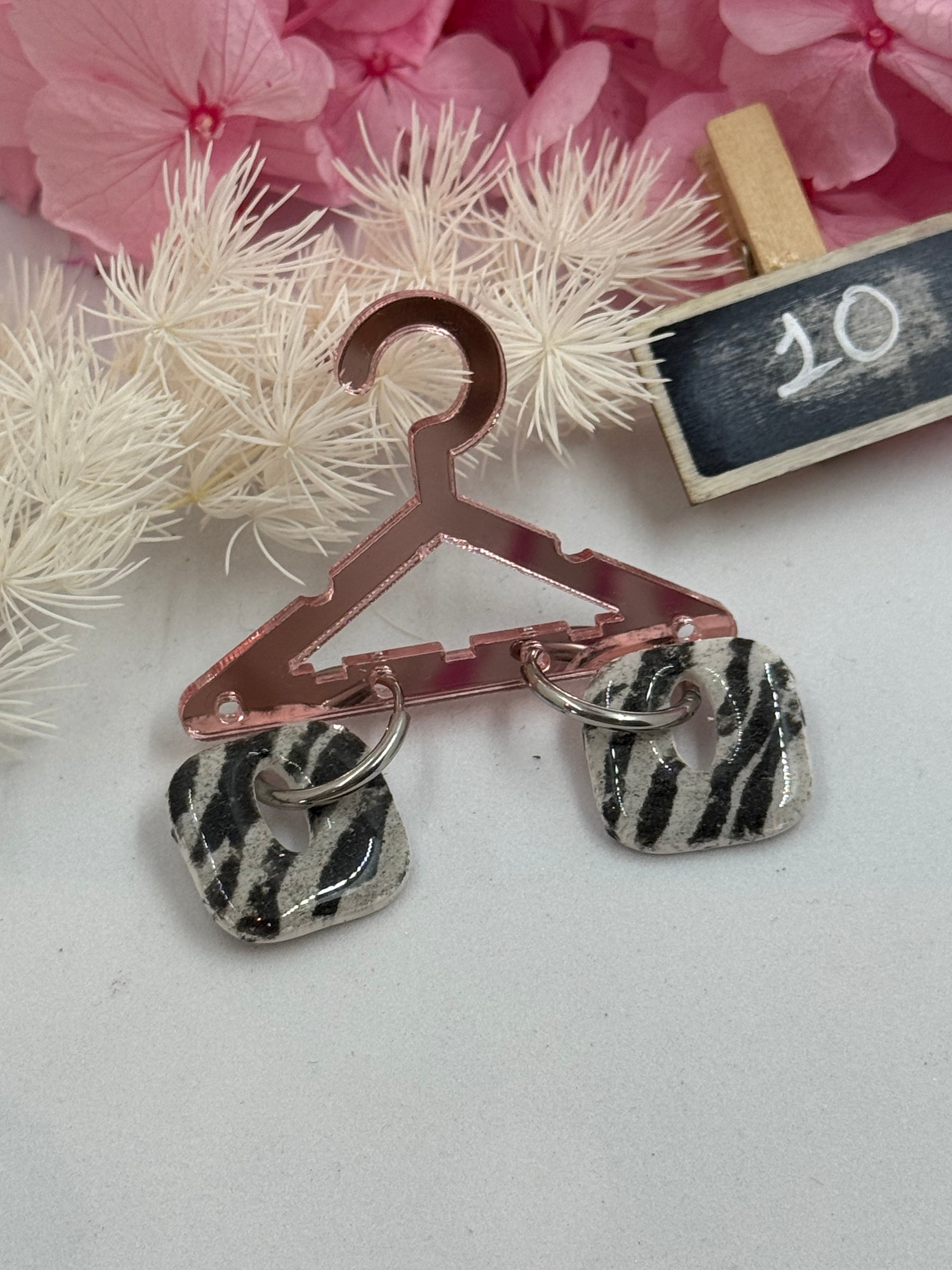 Les sauvages 🐆 (pampilles interchangeable avec ou sans créoles)