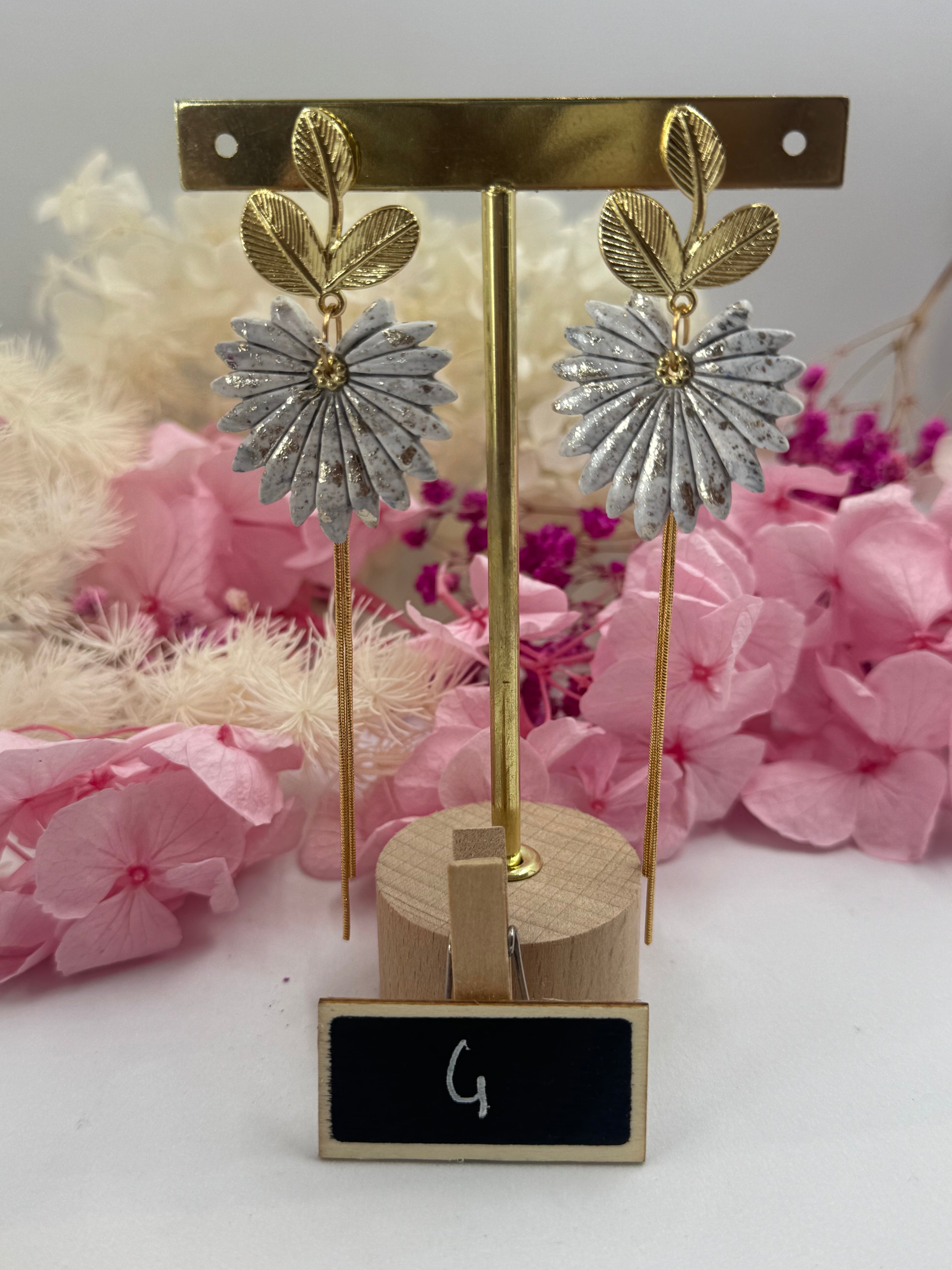 Boucles d’oreilles – Collection Feuillage