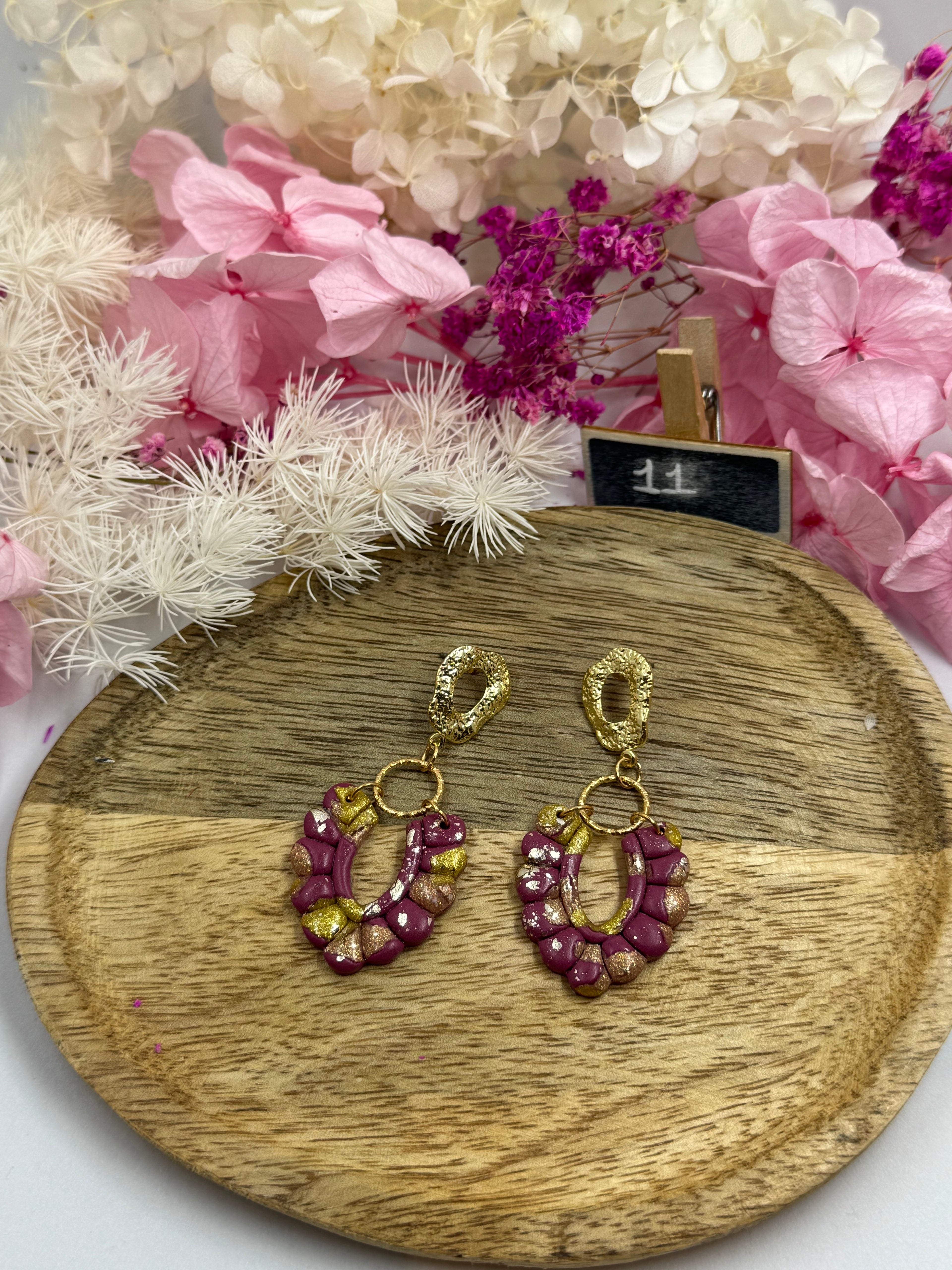 Boucles d’oreille collection :             Les originales