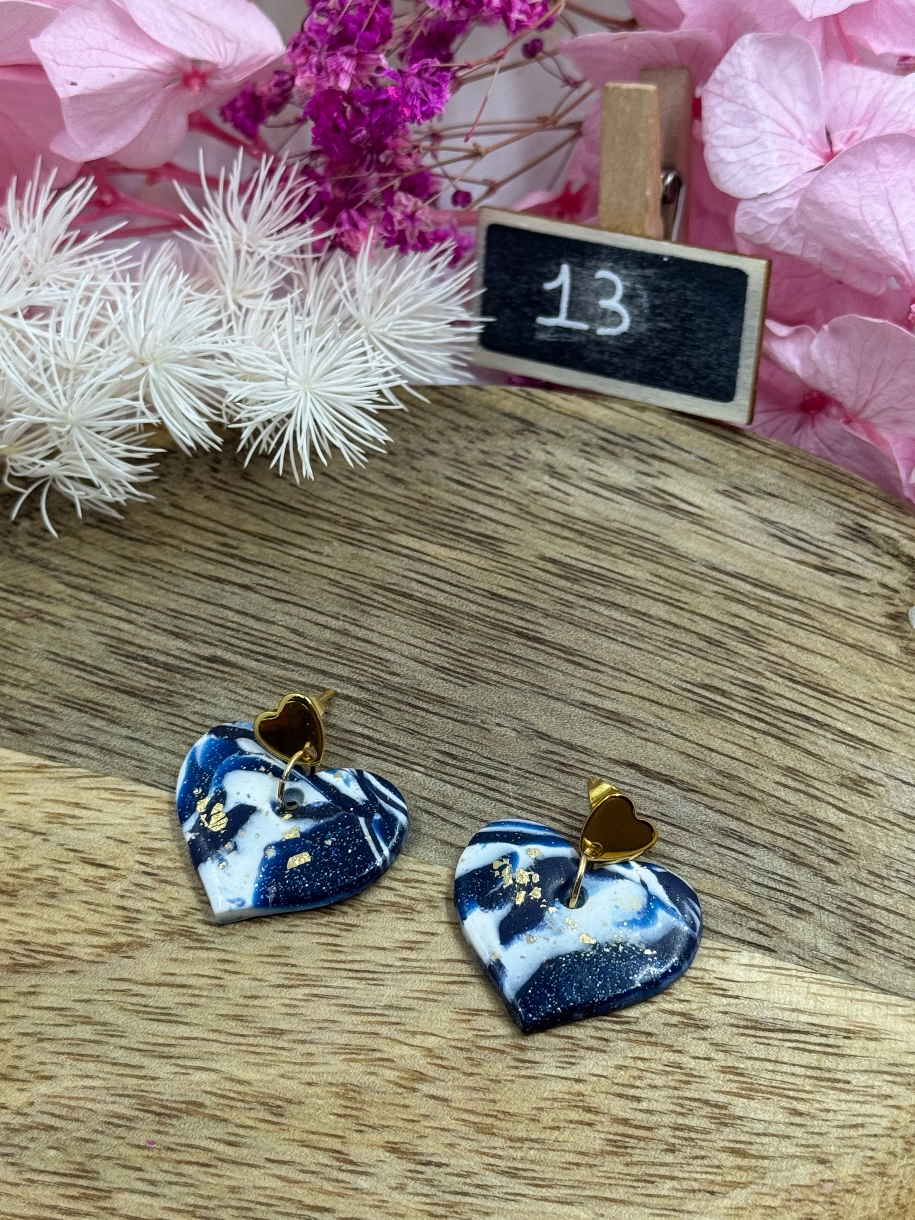 Boucle d’oreilles collection Coeur