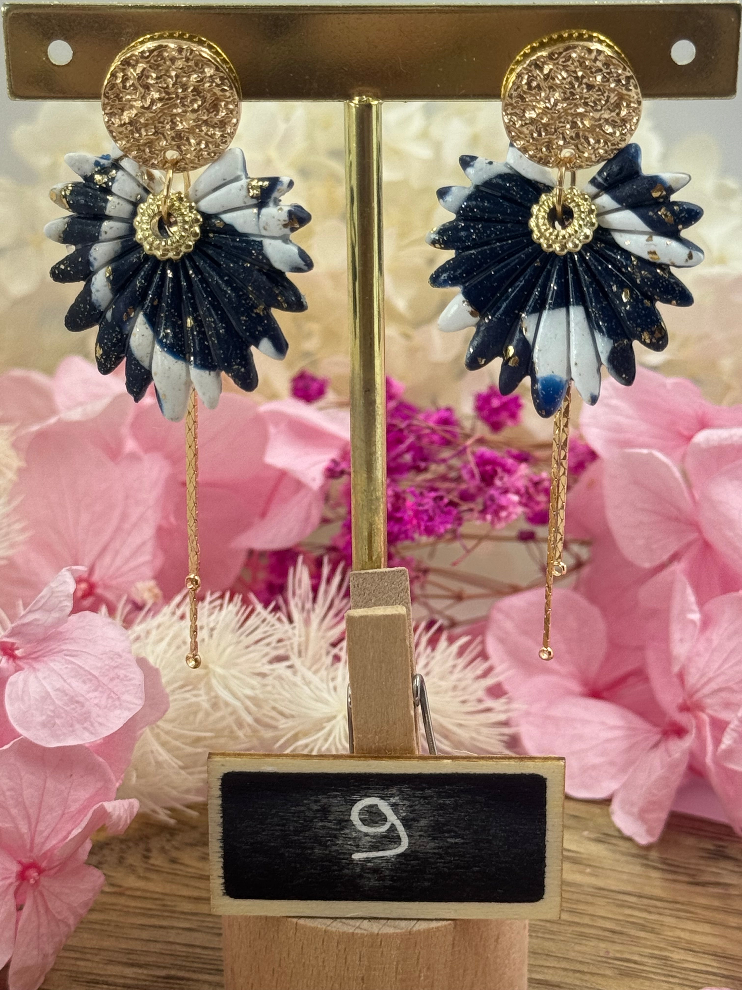 Boucles d’oreilles – Collection Feuillage