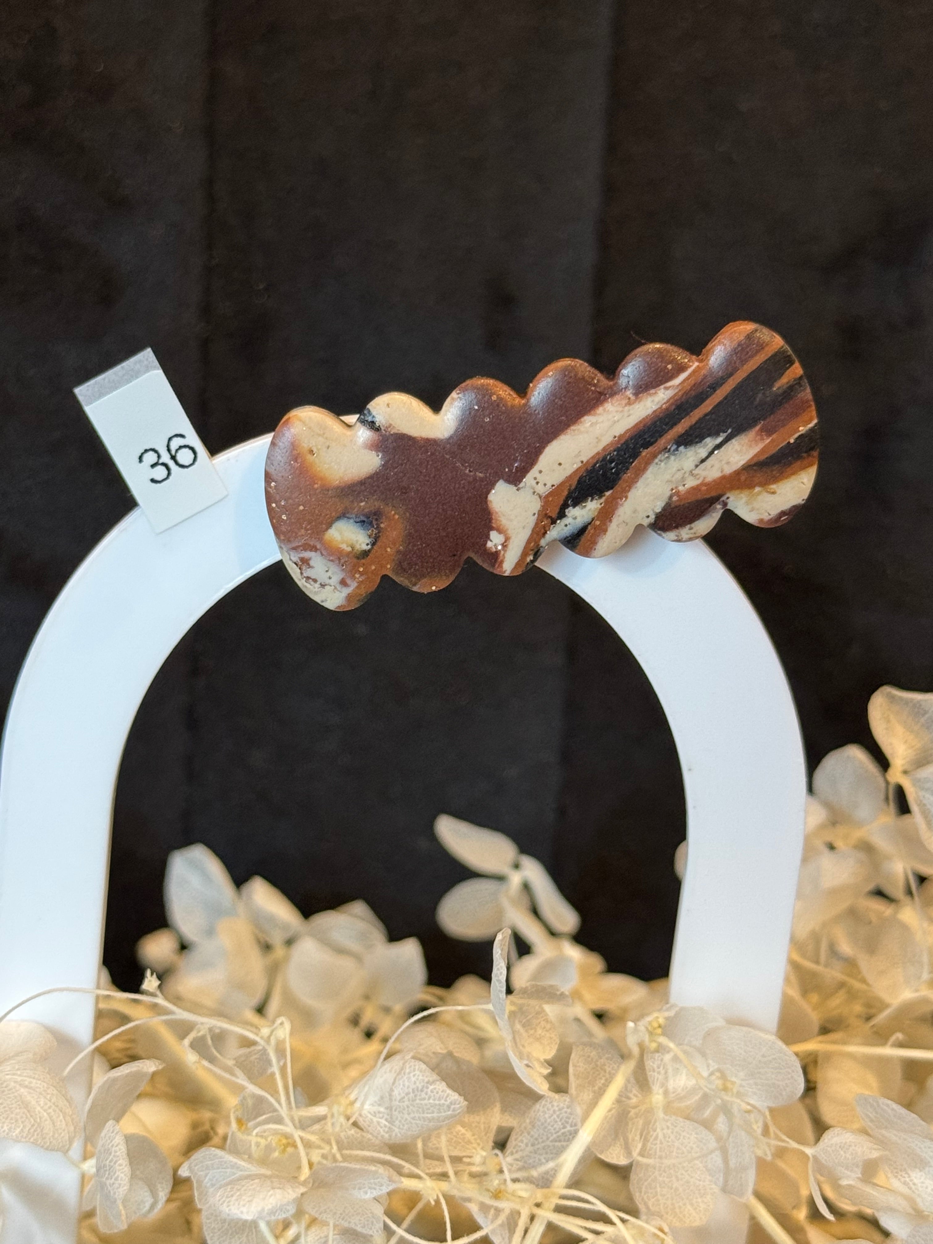 Mini barrettes résine ou pâte polymère