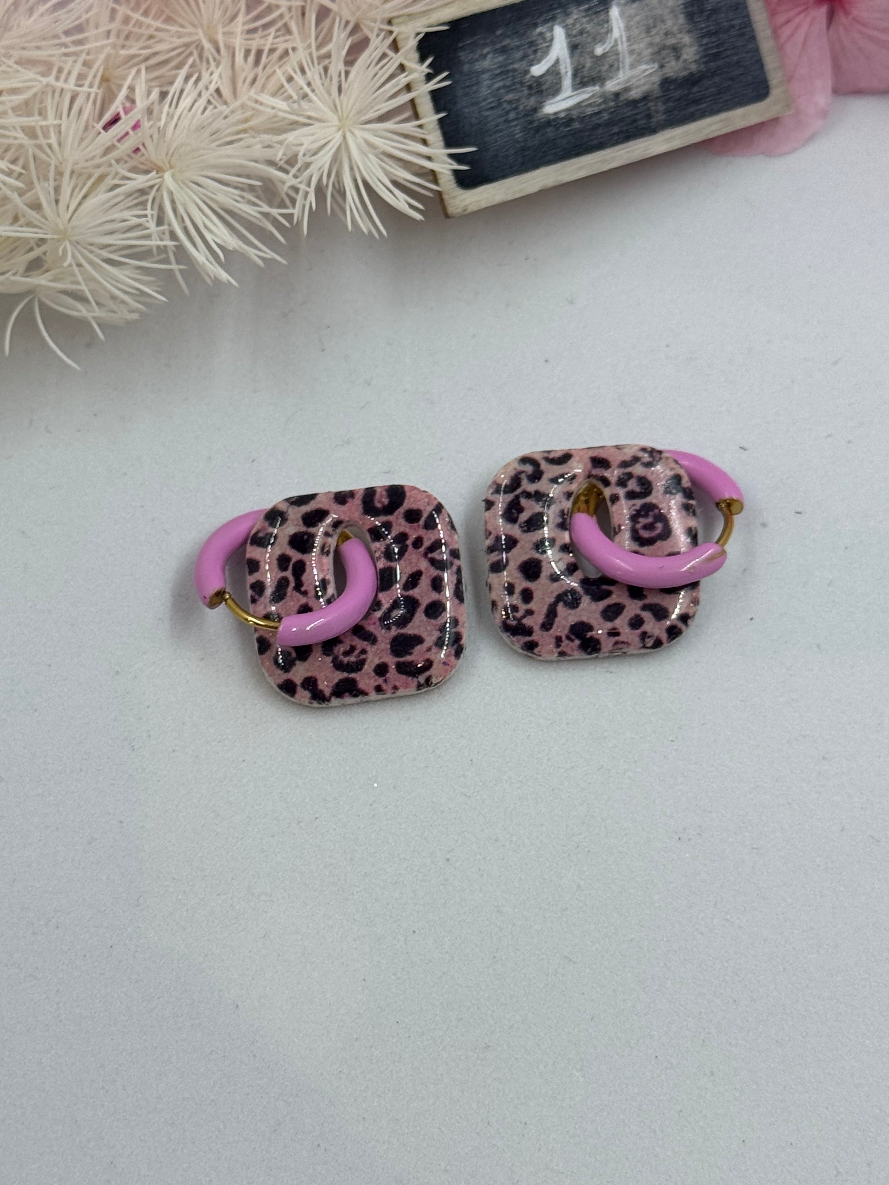 Les sauvages 🐆 (pampilles interchangeable avec ou sans créoles)