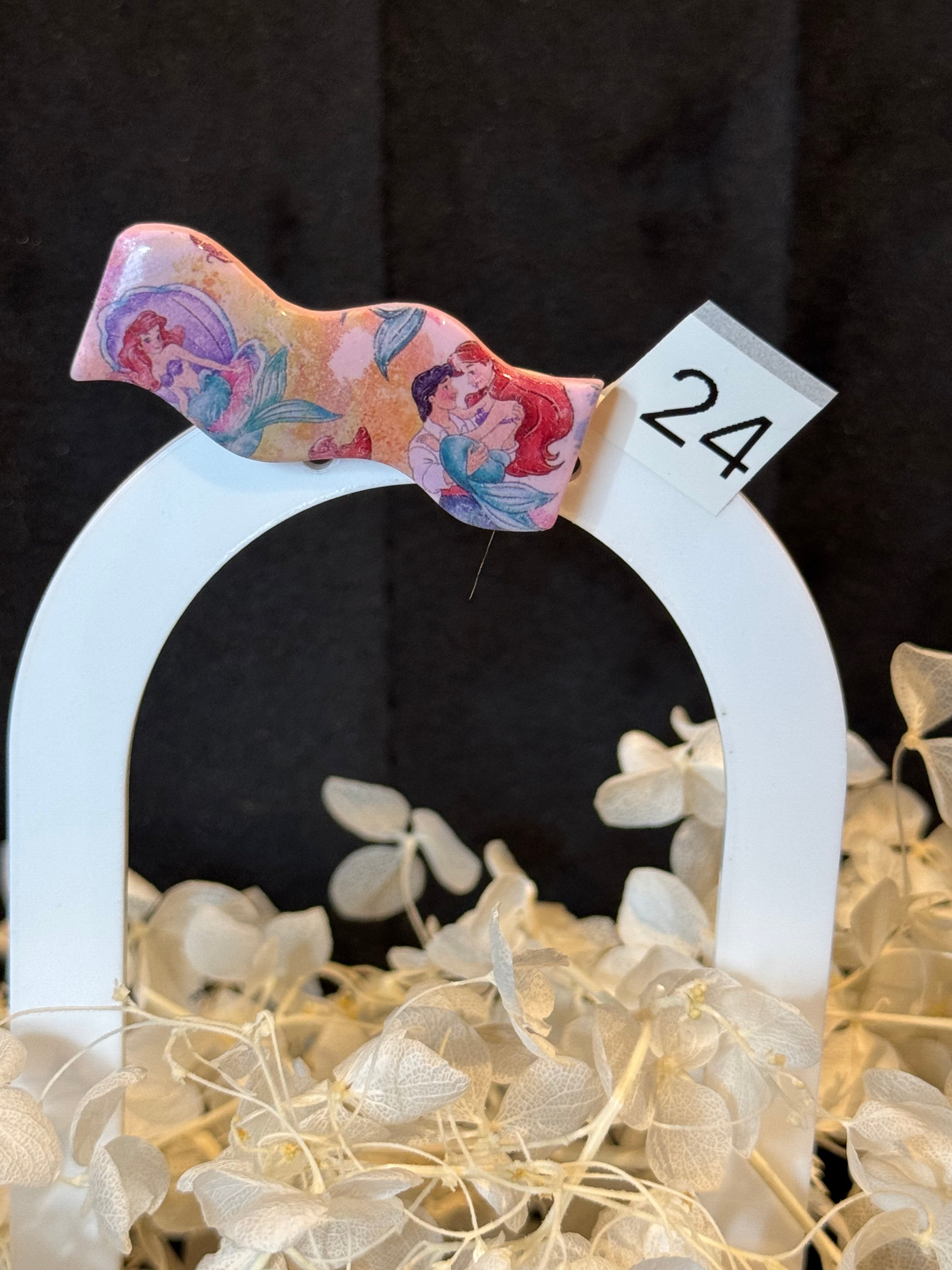 Mini barrettes résine ou pâte polymère