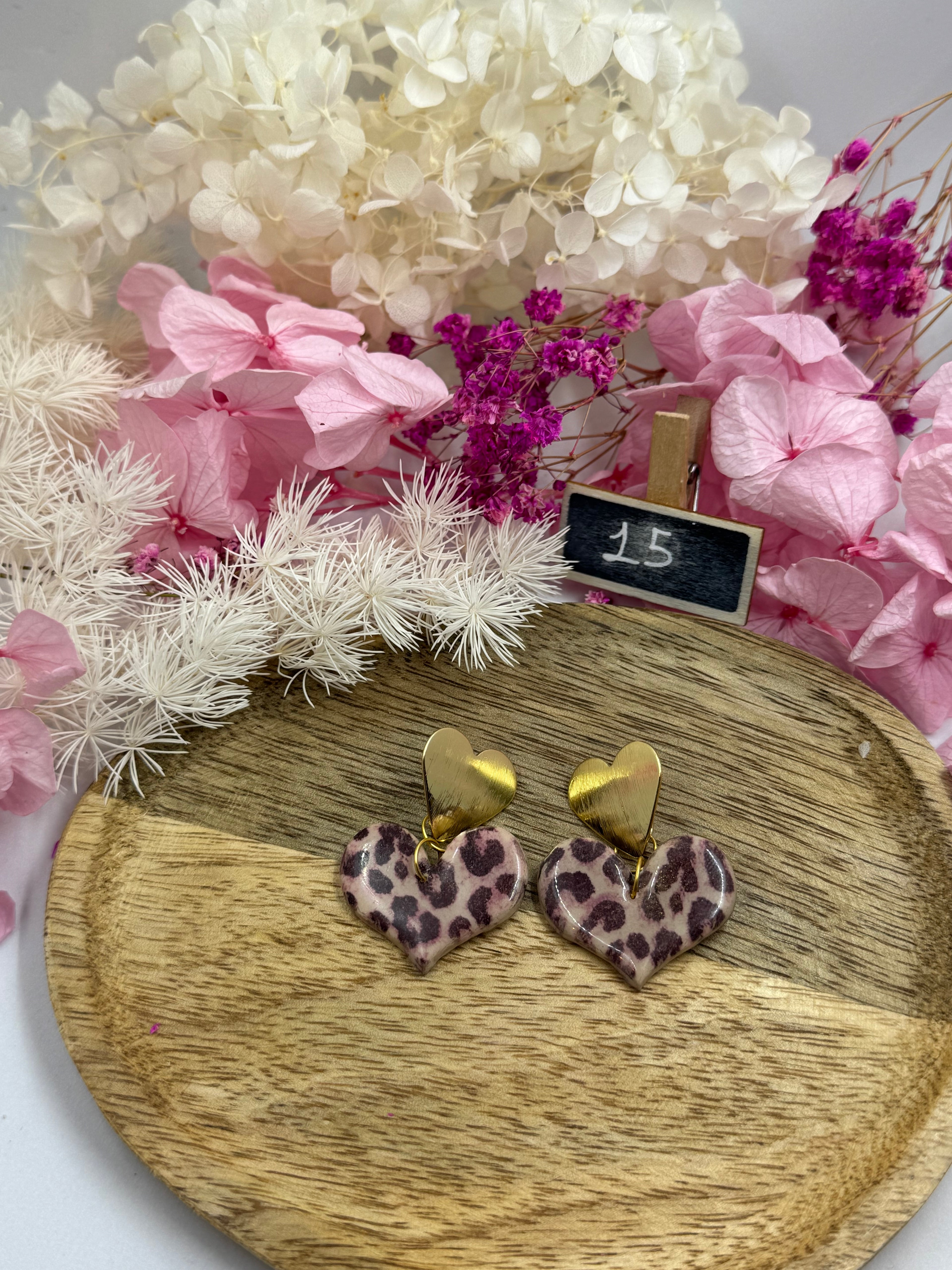 Boucle d’oreilles collection Coeur