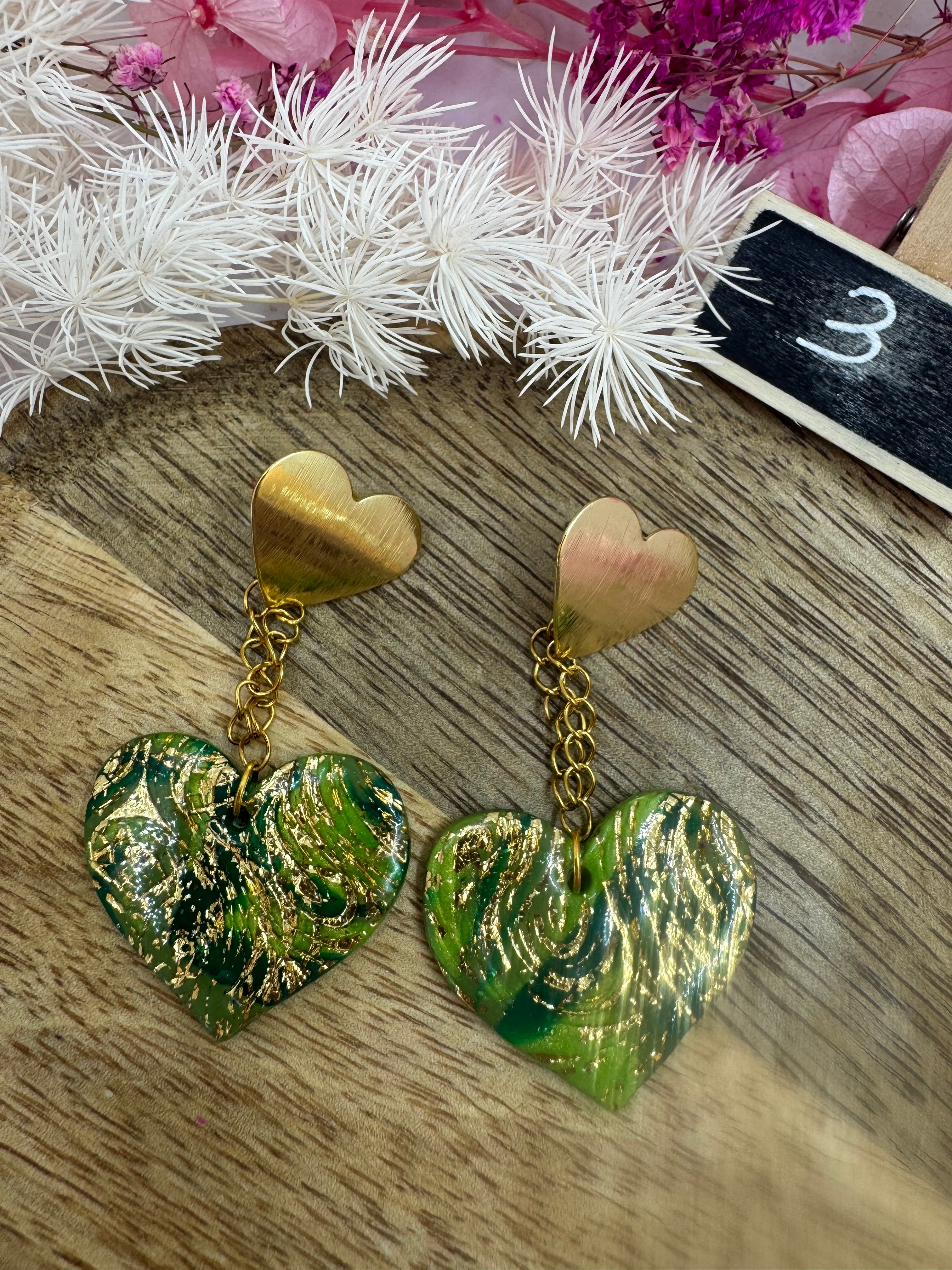 Boucle d’oreilles collection Coeur