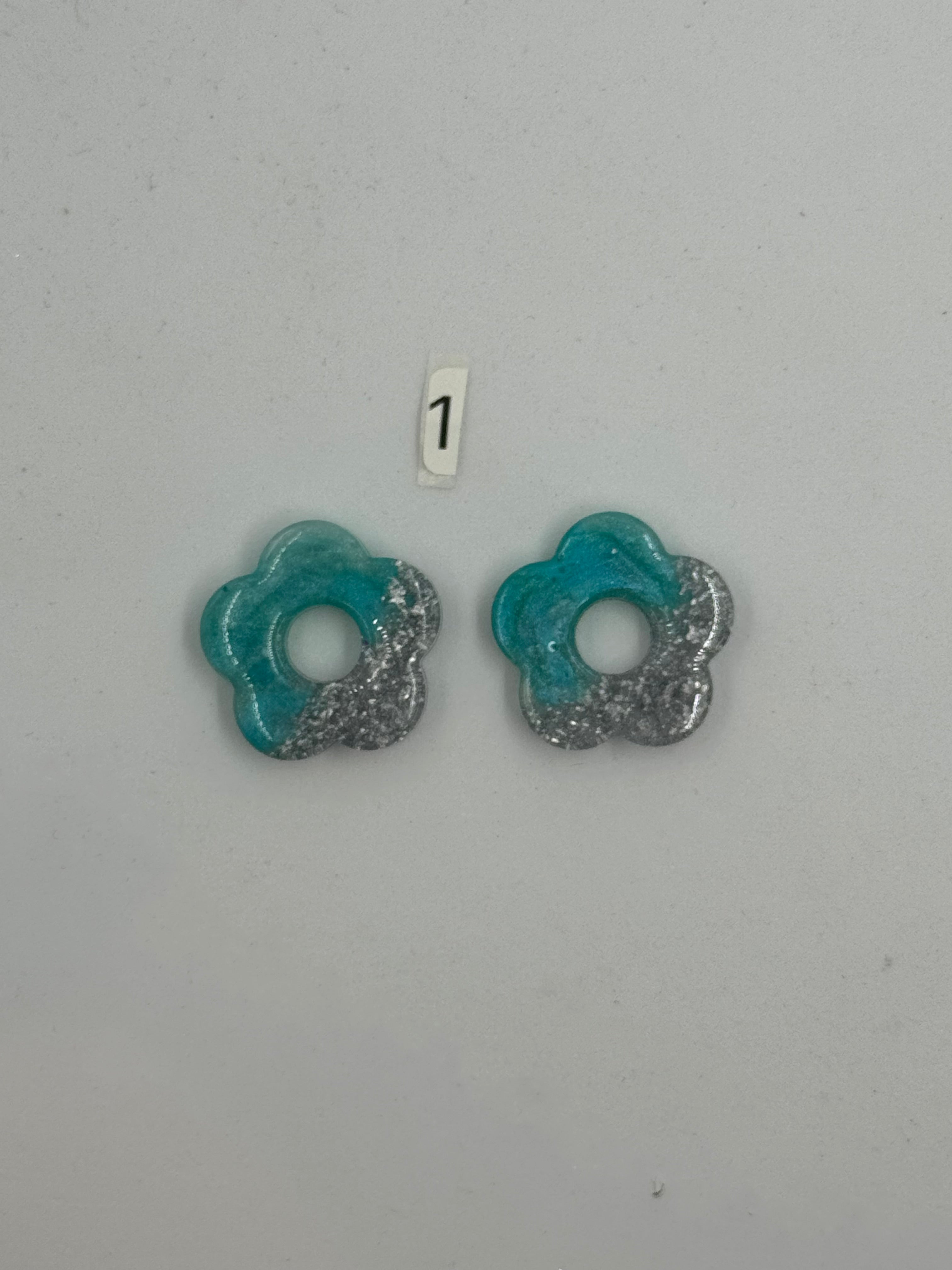 Pampilles interchangeable résine (sans créoles)divers modèle