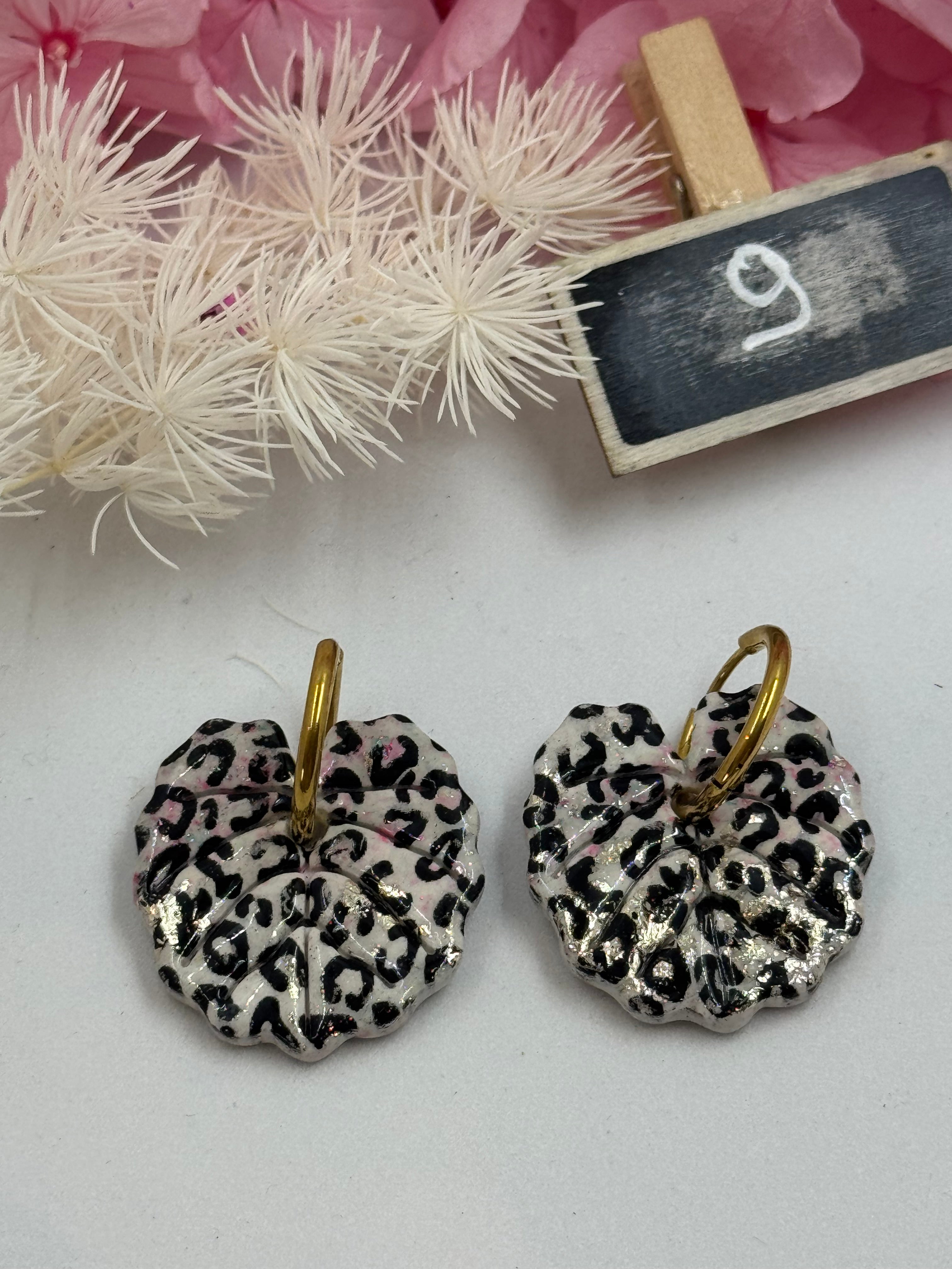 Les sauvages 🐆 (pampilles interchangeable avec ou sans créoles)