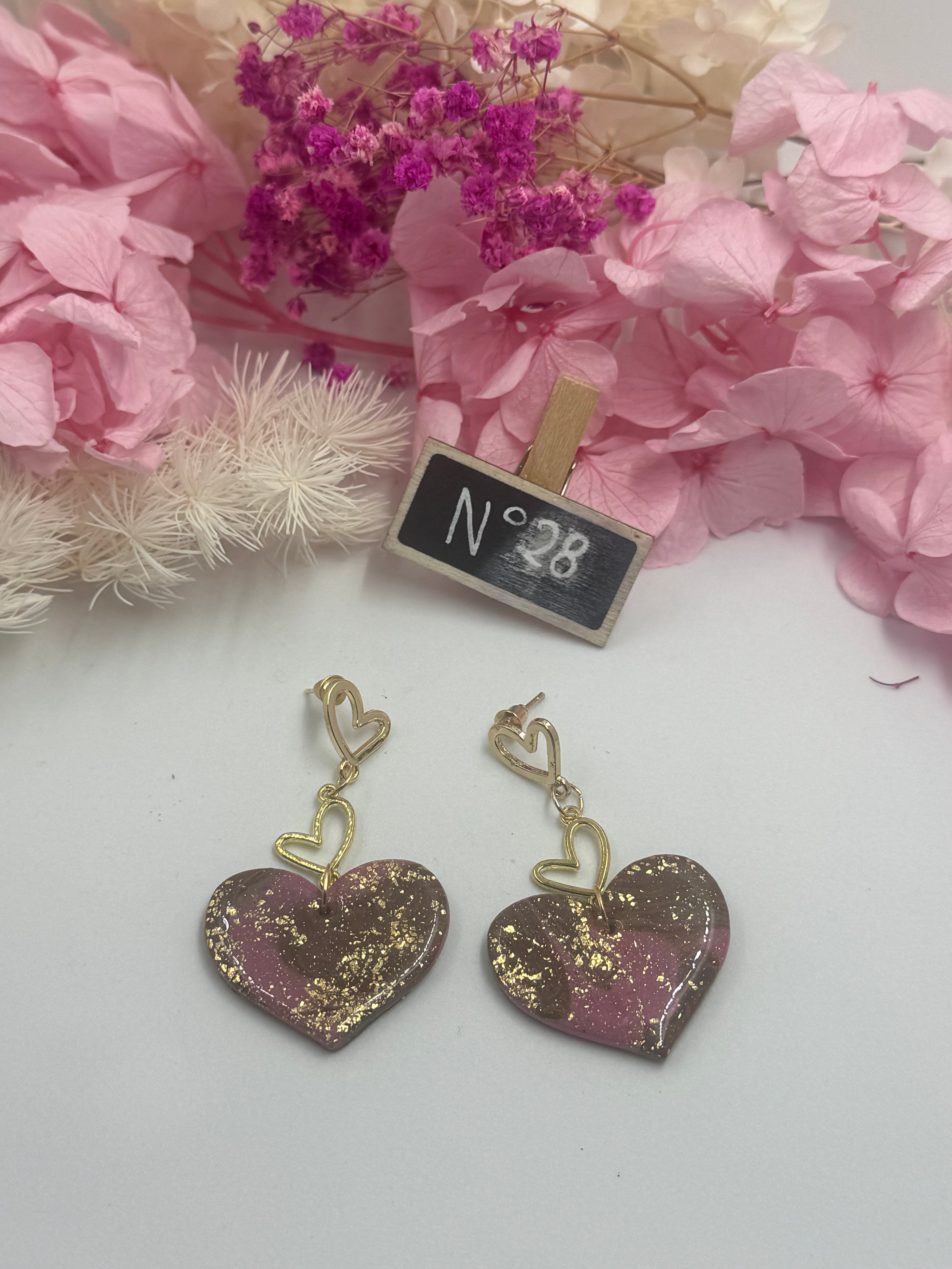 Boucle d’oreilles collection Coeur