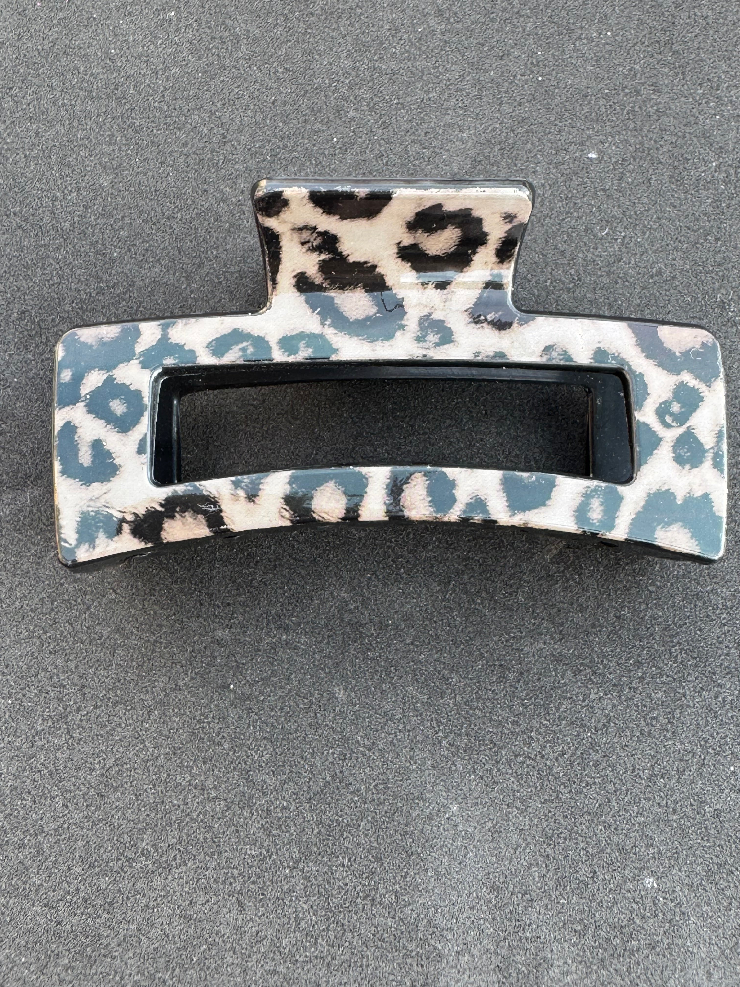 Pince à cheveux léopard 🐆