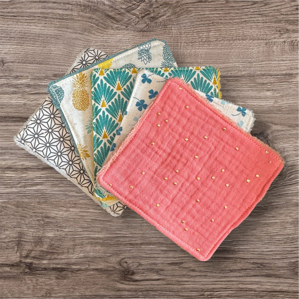 Coton démaquillant ou hygiène bebe éponge bambou /coton