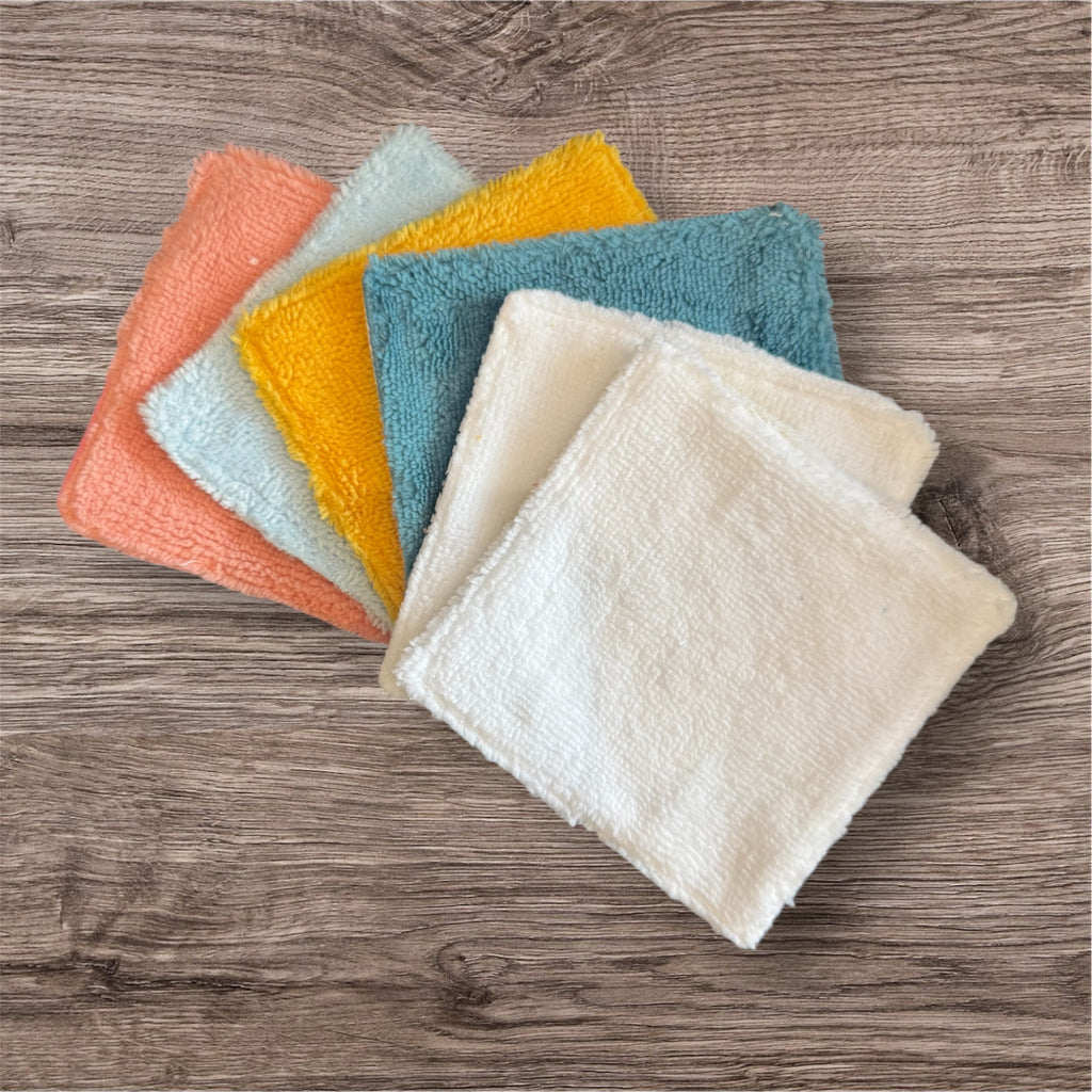 Coton démaquillant ou hygiène bebe éponge bambou /coton